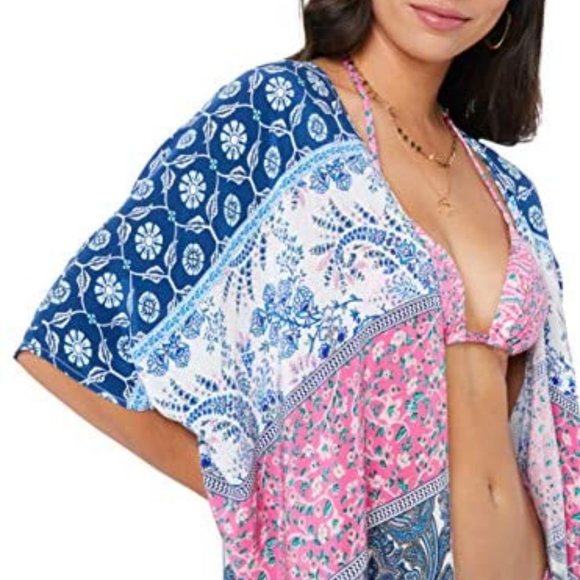 TIGERLILY Noelani Silk Longline Kimono Duster NWT RRP$299 - Picture 5 of 16